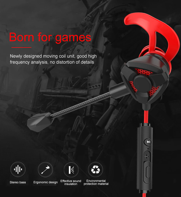 Ігрові навушники з мікрофоном Deepbass GM - X13 pubg USB PS4 PS5 Deepbass (GS504) - Фото 6 Ігрові навушники з мікрофоном Deepbass GM - X13 pubg USB PS4 PS5 Deepbass (GS504) - зображення 6