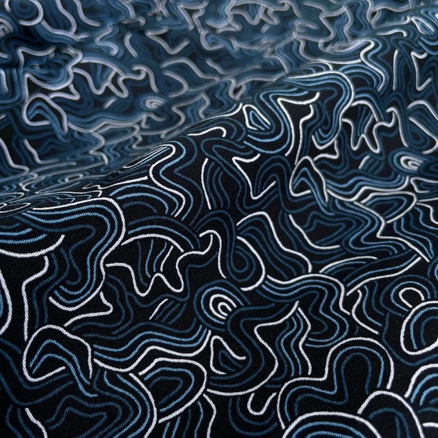 Боксеры премиум из мерсеризованного хлопка Abstract Topographic Tactical Map (4XL) – синий - Фото 4 Боксеры премиум из мерсеризованного хлопка Abstract Topographic Tactical Map (4XL) – синий - изображение 4