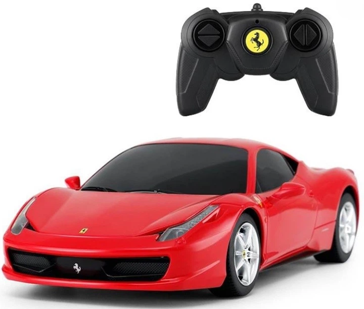 Samochód zdalnie sterowany Rastar Ferrari 458 Italia 1:18 53400 (6930751305892) - obraz 2