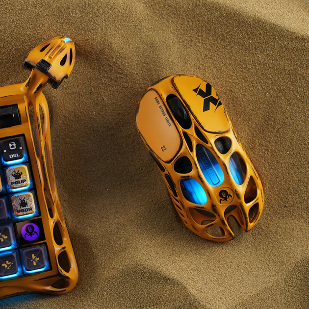 Ігрова Миша Gravastar Mercury X BT/WL/USB Battle Worn-Yellow (GSX_YLW) - изображение 6