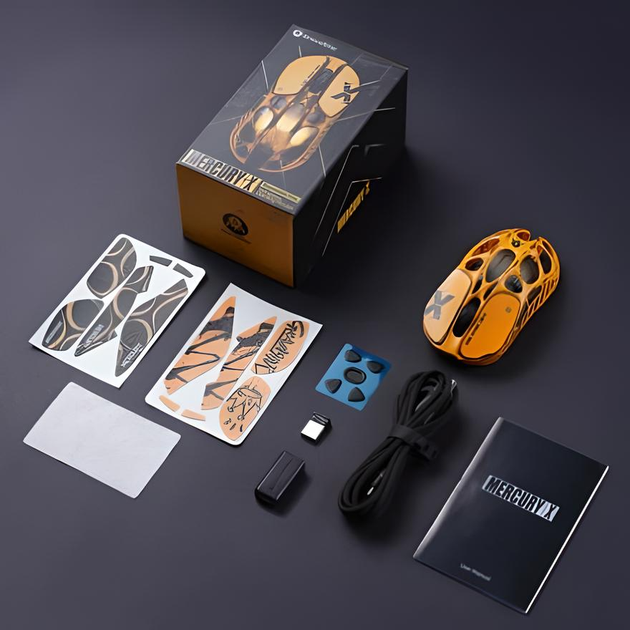 Ігрова Миша Gravastar Mercury X BT/WL/USB Battle Worn-Yellow (GSX_YLW) - изображение 9
