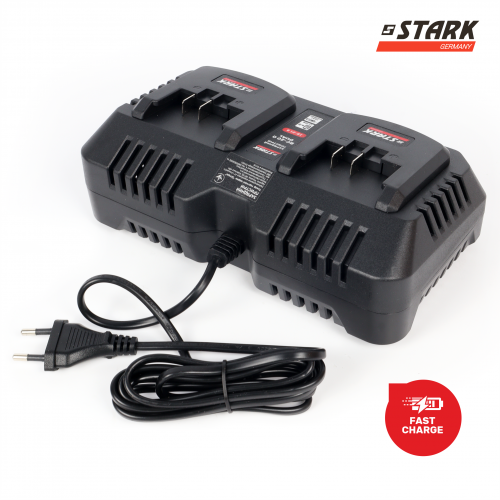 Зарядний пристрій STARK BC-20Q DUAL 18-21 В (210018030.002) - Фото 2 Зарядний пристрій STARK BC-20Q DUAL 18-21 В (210018030.002) - зображення 2