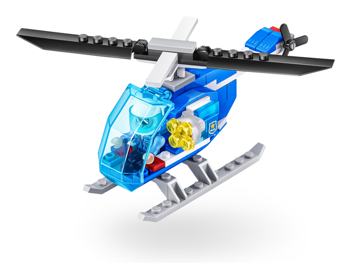 Конструктор Zuru Max CITY Bricks Поліцейська дільниця 321 елемент (193052063663) - зображення 5