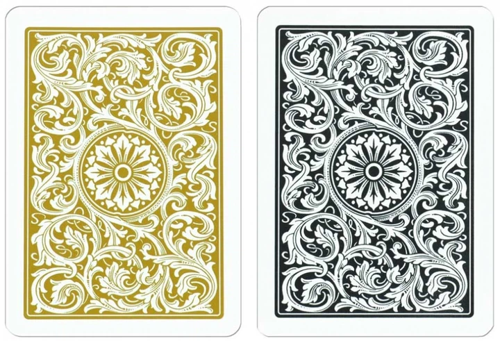 Karty do pokera Kalambury Copag Elite Jumbo Face 1546 Czarno-złote (7896008949969) - obraz 2