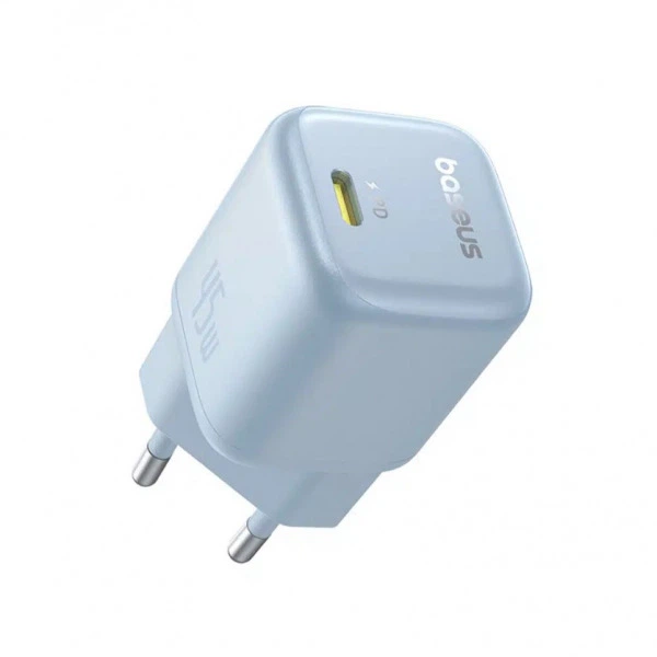 Зарядний пристрій Baseus PicoGo GaN 1C 45W Galaxy Blue (P10176800313-00) - Фото 1 Зарядний пристрій Baseus PicoGo GaN 1C 45W Galaxy Blue (P10176800313-00) - зображення 1