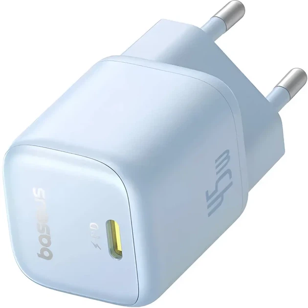 Зарядний пристрій Baseus PicoGo GaN 1C 45W Galaxy Blue (P10176800313-00) - Фото 4 Зарядний пристрій Baseus PicoGo GaN 1C 45W Galaxy Blue (P10176800313-00) - зображення 4