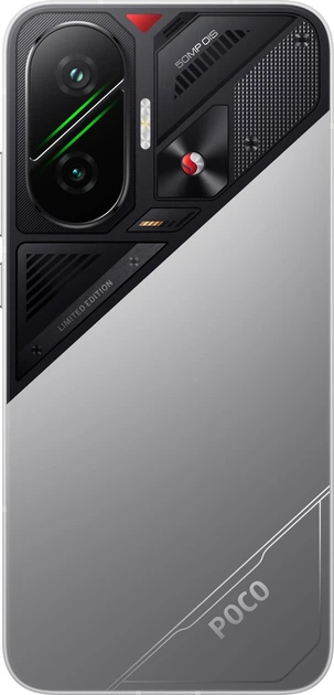Смартфон Poco F7 12/512 Silver With Charger 90w - Фото 2 Смартфон Poco F7 12/512 Silver With Charger 90w - изображение 2