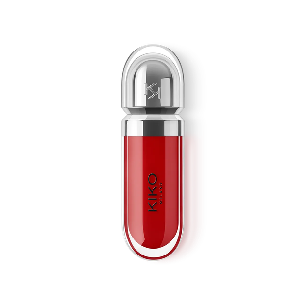 Блеск для губ Kiko Milano 3D Hydra Lipgloss 15 Cherry Red 6.5 мл (8025272604178) - Фото 2 Блеск для губ Kiko Milano 3D Hydra Lipgloss 15 Cherry Red 6.5 мл (8025272604178) - изображение 2