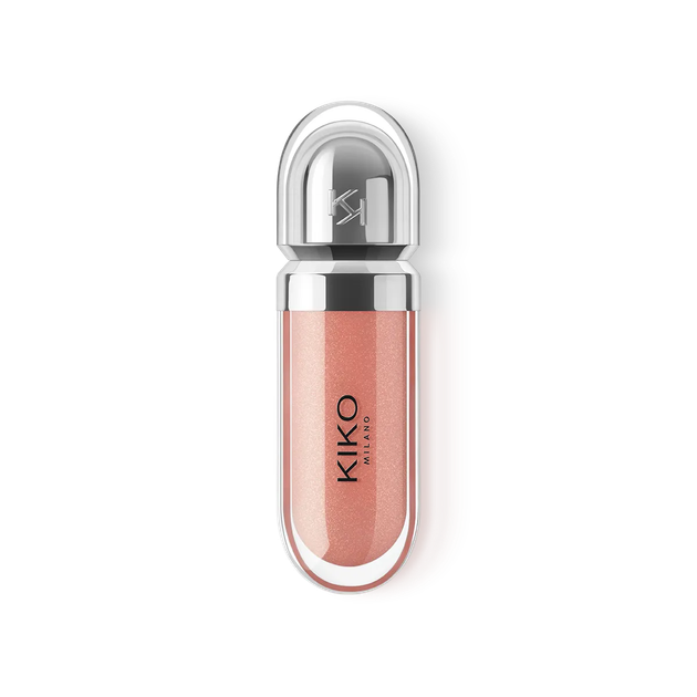 Блеск для губ Kiko Milano 3D Hydra Lipgloss 19 Creame Cashmere Бежевый 6.5 мл (8025272604055) - изображение 2