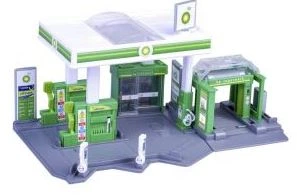 Zestaw do zabawy Majorette Stacja benzynowa bp + 1 pojazd Y3996 (3467452077177) - obraz 2