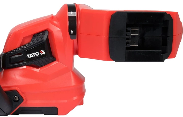 Nożyce do żywopłotu Yato YT-828334 18  V obrotowe - bez akumulatora 55 cm (5906083092169) - obraz 7