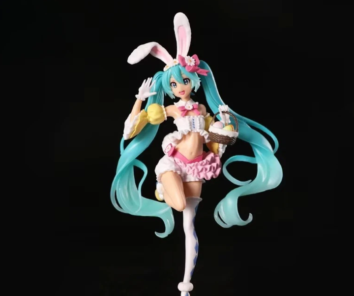 Аниме фигурка Hatsune Miku Пасхальный Кролик 22 см Vocaloid Хацуне Мику PVC Easter Bunny (GS969) - изображение 2