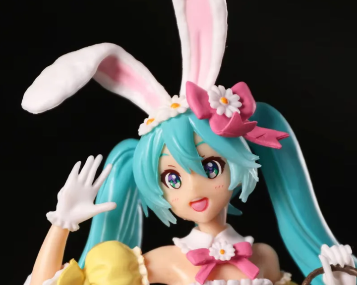 Аниме фигурка Hatsune Miku Пасхальный Кролик 22 см Vocaloid Хацуне Мику PVC Easter Bunny (GS969) - изображение 4
