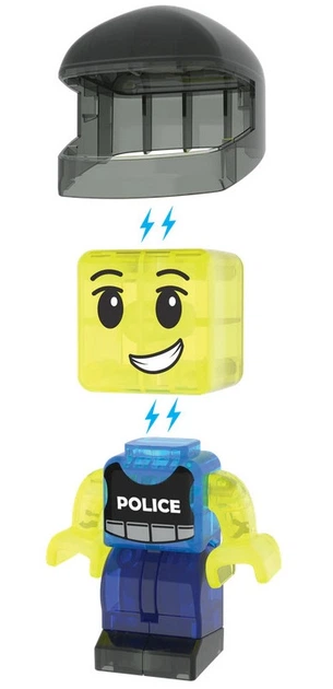 Магнітний конструктор Magna Tiles Police Patrol set 20 деталей (850025176484) - зображення 5