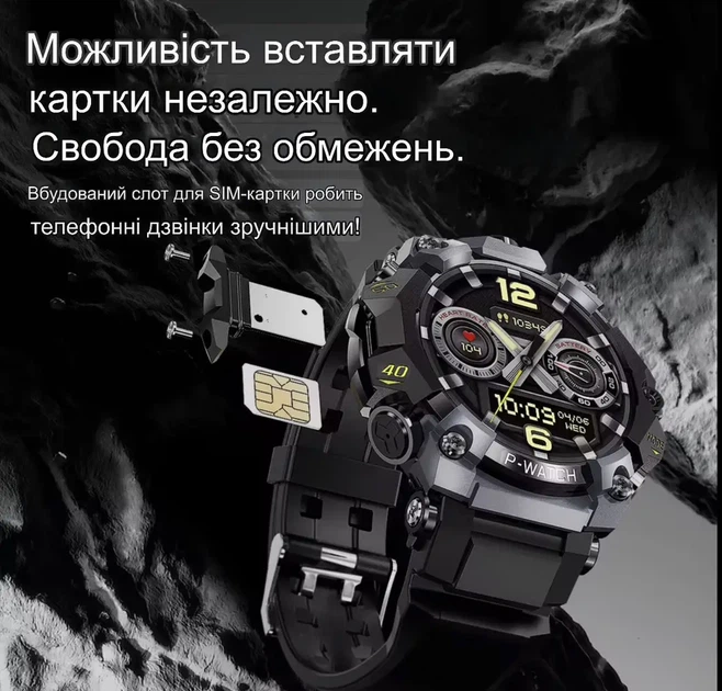 Смарт годинник-телефон 8/128GB Android 8.1 1150mAh - зображення 3