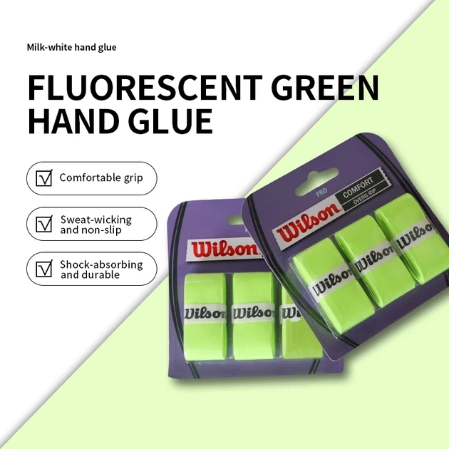 Обмотка Wilson Pro Soft Overgrip для тенісної ракетки Green - зображення 2