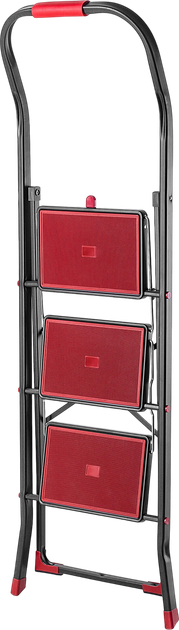 Сталева драбина Kadax Oulu з платформою 3 сходинки 150 кг K6587 (5903699457313) - зображення 2