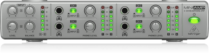 Wzmacniacz słuchawkowy Behringer AMP800 (0835-AAL86-EU1) - obraz 4