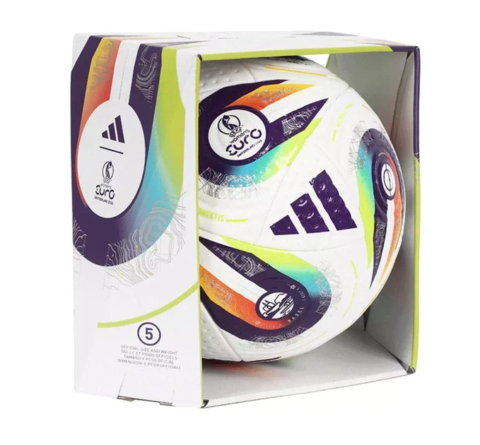 Футбольный мяч Adidas Women's Euro25 OMB JH1261 (размер 5), термосклейка, профессиональный, FIFA Qua - изображение 6