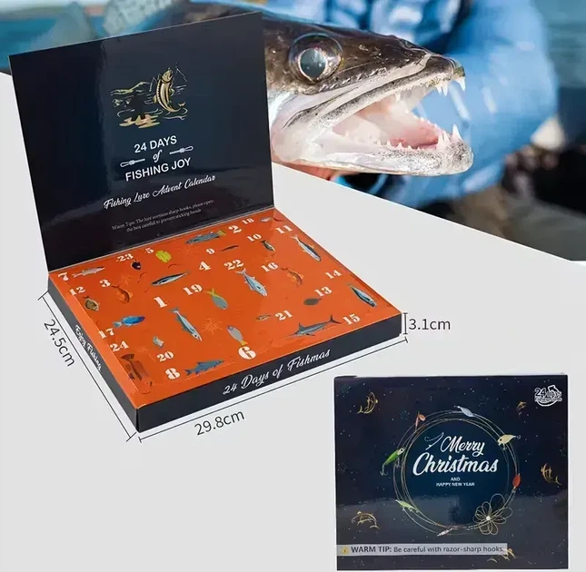 Адвент-календарь Набор приманок для рыбалки (GiftSet17) - изображение 3