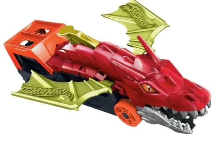 Набір іграшковий Hot Wheels транспортер з пусковою установкою + машинка GTK42 (0887961916386) - зображення 2