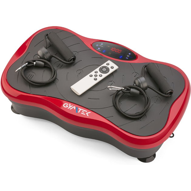 Виброплатформа Gymtek XP500 Red до 180 кг для похудения и тонуса + Эспандеры - Фото 3 Виброплатформа Gymtek XP500 Red до 180 кг для похудения и тонуса + Эспандеры - изображение 3