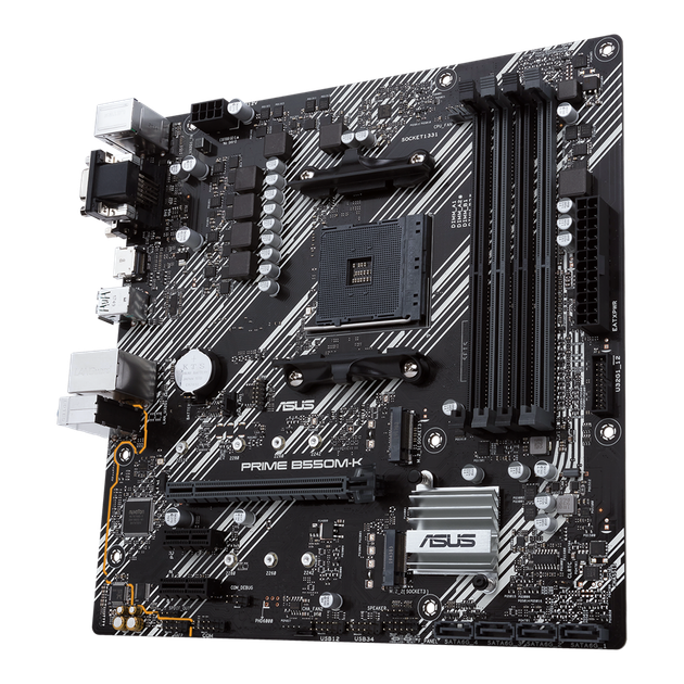 Материнська плата Asus B550M-K Prime Socket AM4 (PRIME B550M-K) - изображение 3