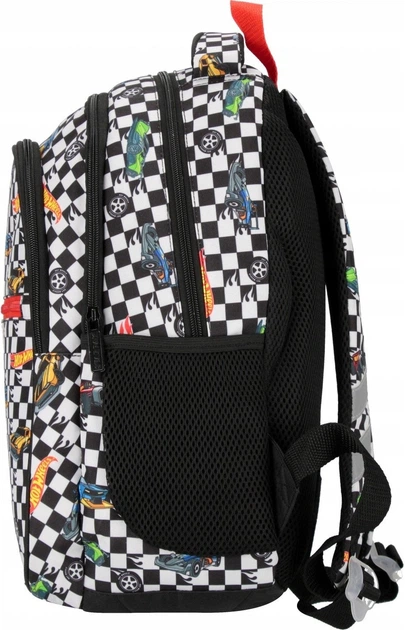 Plecak szkolny StarPak Hot Wheels 38 x 25 x 18 cm (5905523681758) - obraz 3