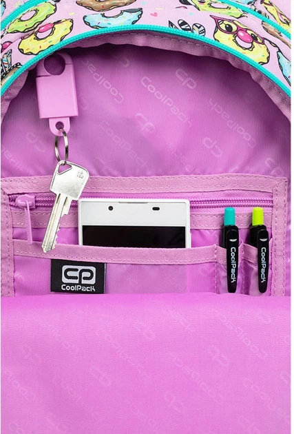 Plecak CoolPack Joy S Happy Donuts 21 l 39 x 28 x 17 cm (5903686323850) - obraz 5