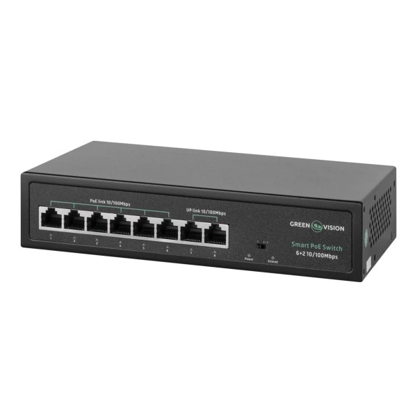 Коммутатор сетевой POE GV-015-D-06+2P (2612) - изображение 2