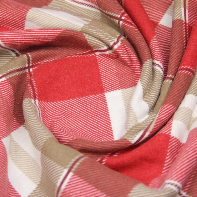 Наволочка Cosas BERRY TARTAN Фланель 70x70 см (4822052498569) - зображення 3