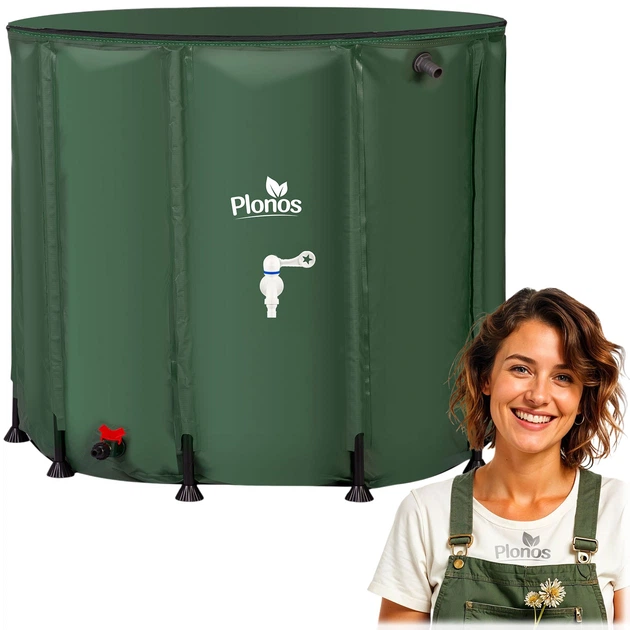 Zbiornik na deszczówkę Plonos PL-522 650 l (452200) - obraz 2
