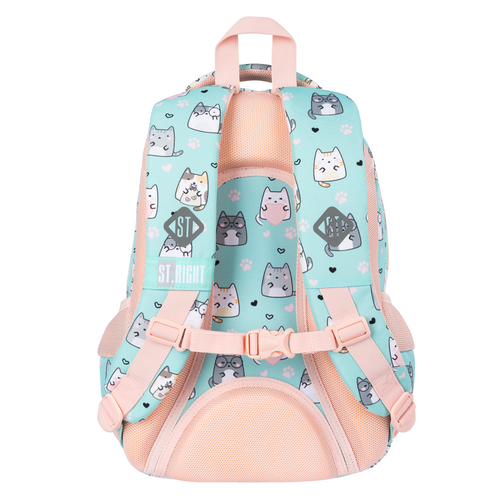 Plecak St.Majewski Charming Cats 39 x 27 x 17 cm (5903235685040) - obraz 3