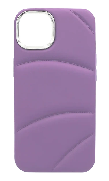 Чохол силіконовий 3D Line для iPhone 14 Pro Max Lilac - Фото 1 Чохол силіконовий 3D Line для iPhone 14 Pro Max Lilac - зображення 1
