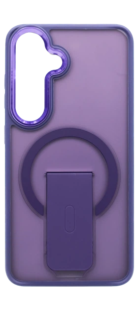 Чохол-накладка Mate Ring Stand для Samsung S23 SM-G911B Purple - Фото 1 Чохол-накладка Mate Ring Stand для Samsung S23 SM-G911B Purple - изображение 1