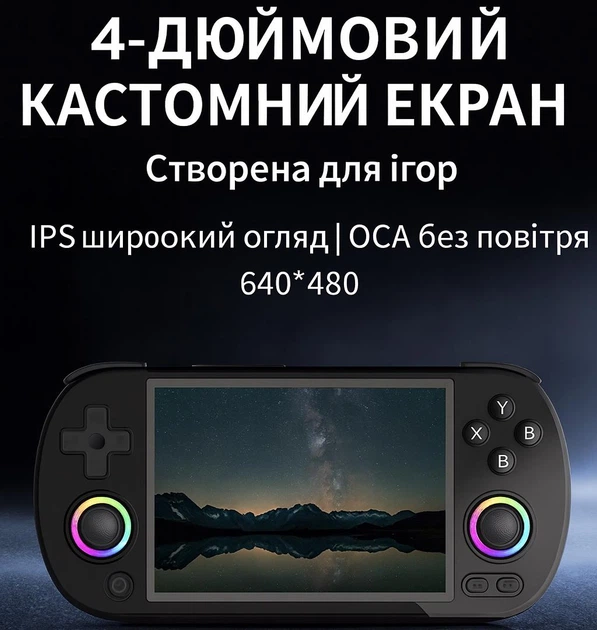 Портативная игровая ретро консоль ANBERNIC RG40XX H 64GB 1,5 ГГц