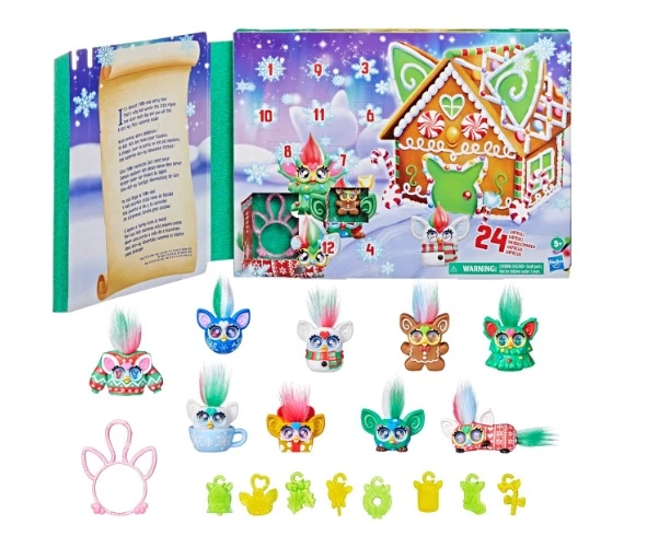Kalendarz Adwentowy Furby z figurkami 24 niespodzianki (5010996325129) - obraz 2