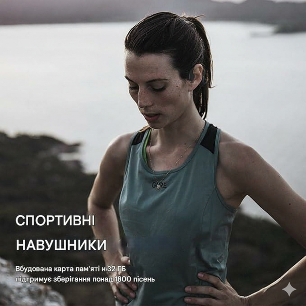 Бездротові навушники з кістковою провідністю ANINUALE AS19 Black (R4409130820250) - Фото 2 Бездротові навушники з кістковою провідністю ANINUALE AS19 Black (R4409130820250) - зображення 2
