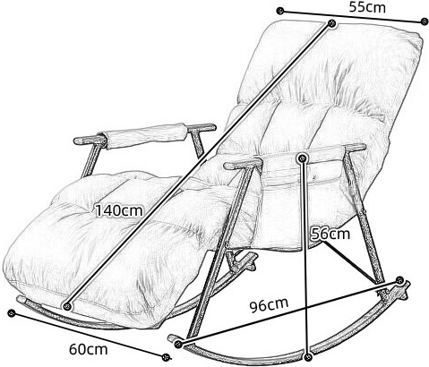 Fotel bujany Hedo ze złotą metalową podstawą Pomarańczowy 99711 (5904041162183) - obraz 2