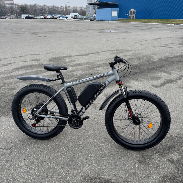 Велосипед з Е-комплектом 26*4.0" Crossover з вилкою MOZO FATMAN-ML 2026 48 В 1200Вт MXUS 15 Ah/ до 45 км запас ходу+дисплей LSD-10+Pas-ассистент+круїз контроль - зображення 2