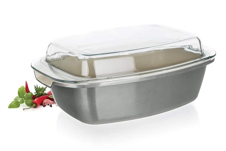 Brytfanna prostokątna Prime Chef Alegria 13.5 x 23 x 41 cm (8596136100261) - obraz 3