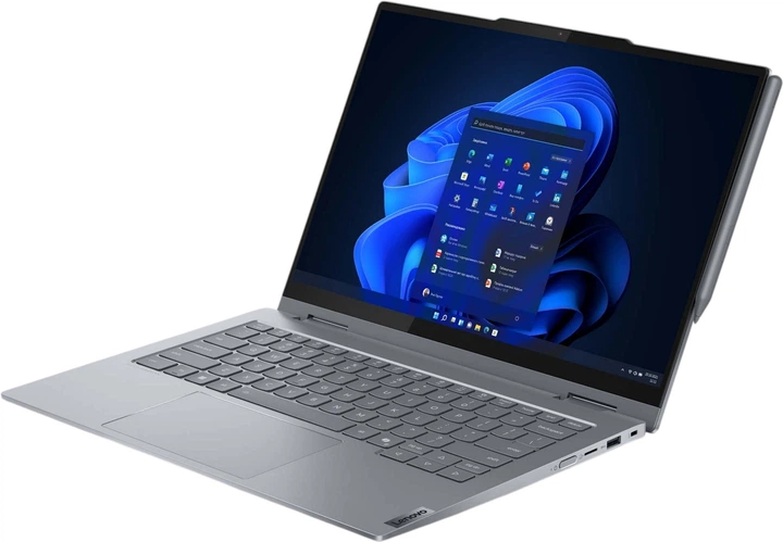 Ноутбук Lenovo ThinkBook 14 2-in-1 G5 IAU (21SQ0016PB) Luna Grey - зображення 4