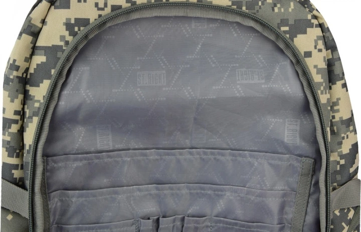 Рюкзак St.Majewski St.Right Military Digital Como 45 x 30 x 20 см (5903235619526) - зображення 7