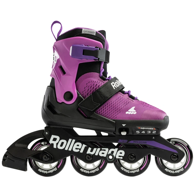 Детские раздвижные ролики Rollerblade Microblade 36.5-40.5 EU Purple - изображение 3