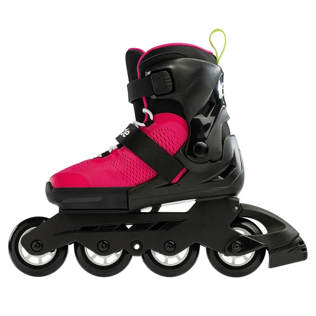 Розсувні ролики для дівчинки Rollerblade Microblade pink-green 36.5-40.5 EU - зображення 2