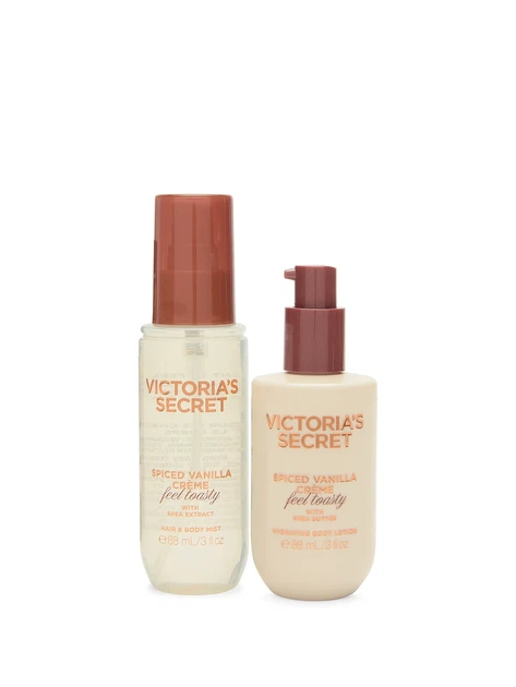 Подарочный набор спрей мистов + лосьон Victoria's Secret Feel Toasty 2-Piece Full-Sized Body Mist & Lotion Gift Set - Фото 2 Подарочный набор спрей мистов + лосьон Victoria's Secret Feel Toasty 2-Piece Full-Sized Body Mist & Lotion Gift Set - изображение 2