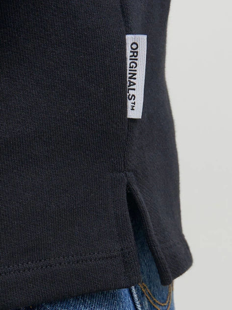 Світшот JACK&JONES чорний білий SZSKP325 S - изображение 6