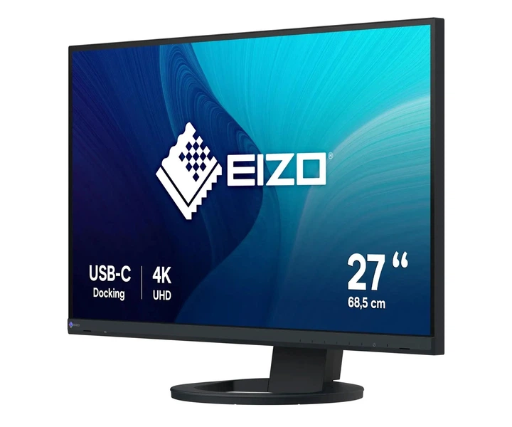 Monitor Eizo 27'' FlexScan EV2740S-BK 68.5 cm (3840 x 2160) (6ms) (2 x HDMI 1.4, 1 x DisplayPort 1.3, 2 x 3.5 mini Jack) (Black) (EV2740S-BK) - obraz 3