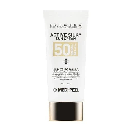 Сонцезахисний крем Medi-Peel Active Silky Sun Cream SPF50+/PA+++ 50 мл - Фото 1 Сонцезахисний крем Medi-Peel Active Silky Sun Cream SPF50+/PA+++ 50 мл - зображення 1