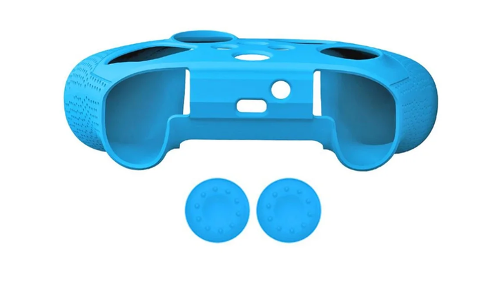 Чохол Силіконовий Dobe Xbox Series TYX-0626 Blue - зображення 5